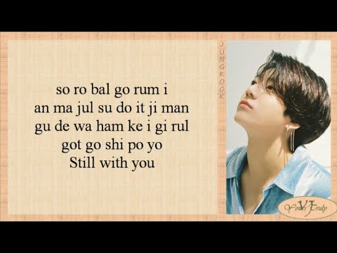 BTS (방탄소년단) JUNGKOOK 'Still With You' MV